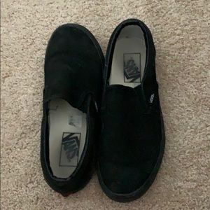 Vans slip on sneakers
